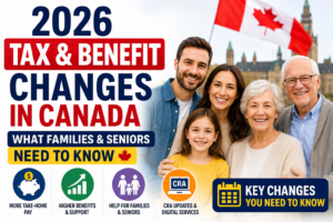 2026 tax and benefit changes in Canada for families and seniors